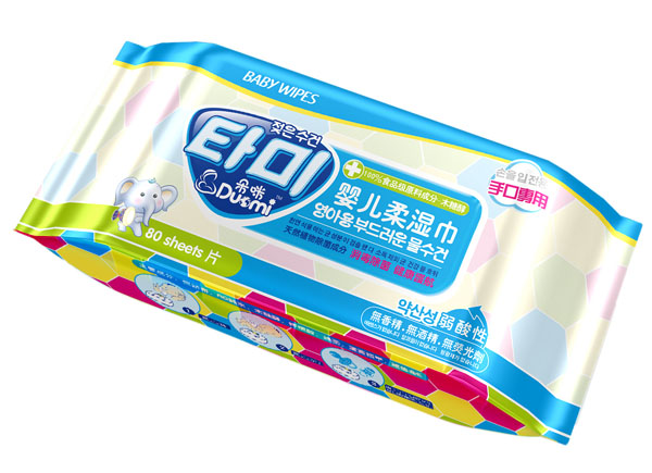 朵咪手口專用yinge柔濕巾80片