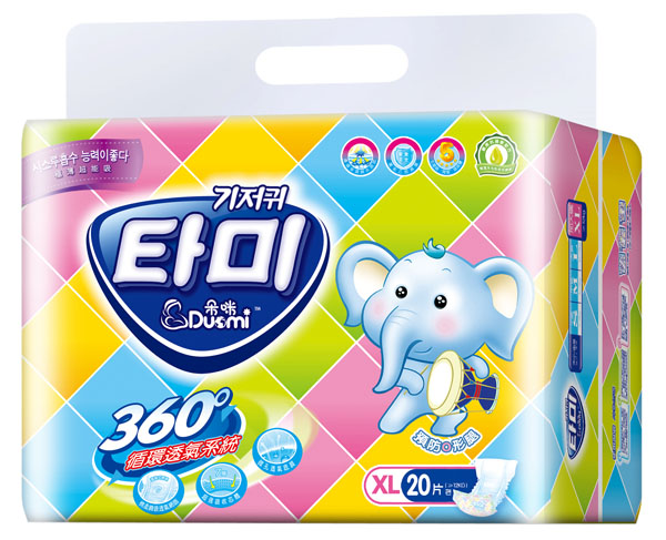 朵咪極薄超能吸yinge紙尿片XL20片