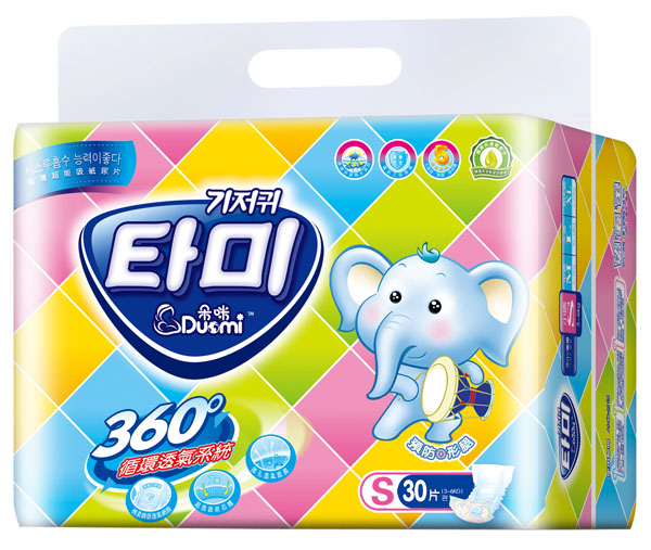 朵咪極薄超能吸yinge紙尿片S30片