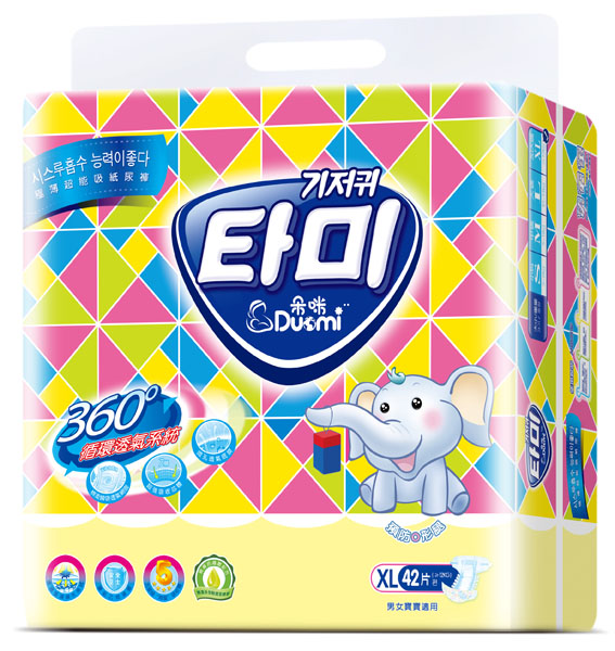 朵咪極薄超能吸yinge紙尿褲XL42片