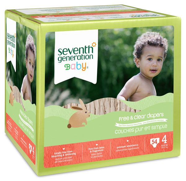 七世代箱裝yinge尿不濕4段