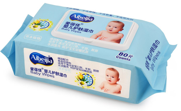 愛蓓佳yinge護膚濕巾