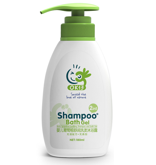 OK仔yinge葡萄柚洗發(fā)沐浴露