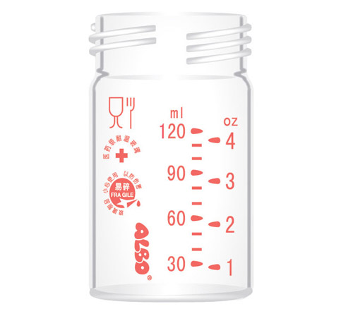 愛樂寶玻璃內膽120ml