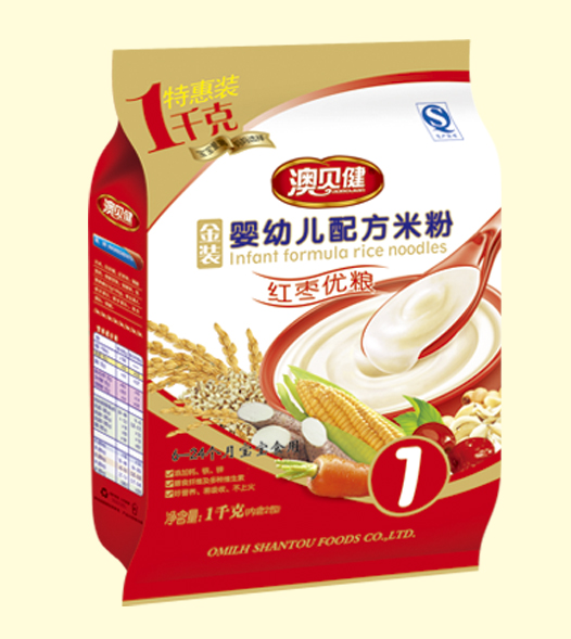 澳貝健紅棗優(yōu)糧yingye配方米粉1段