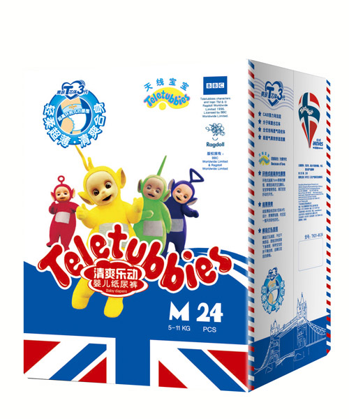 天線寶寶清爽樂動(dòng)紙尿褲