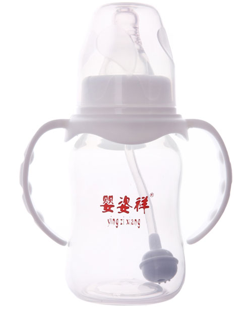 嬰姿祥標(biāo)口雙耳自動圓弧奶瓶120ML