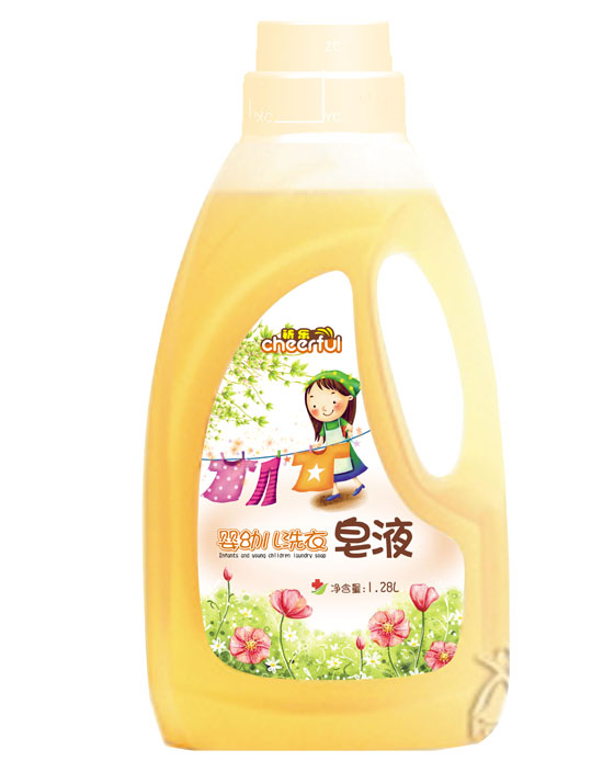 祈樂(lè)yingye洗衣皂液瓶裝