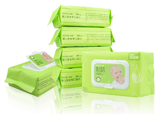 比悅yinge手口柔濕巾80抽濕紙巾6包