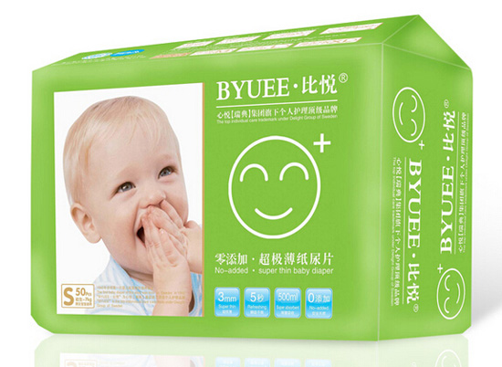 比悅超級薄紙尿片S碼50片