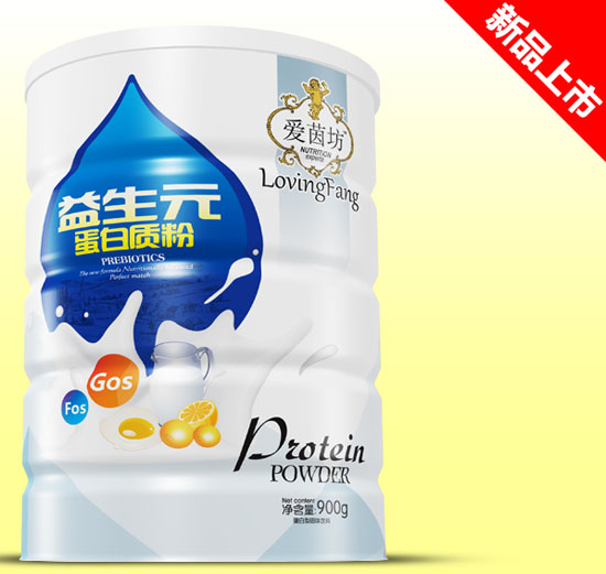 愛茵坊益生元蛋白質粉鐵聽900g