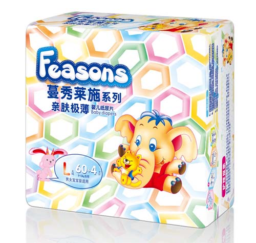 Feasons親膚極薄yinge紙尿片L碼