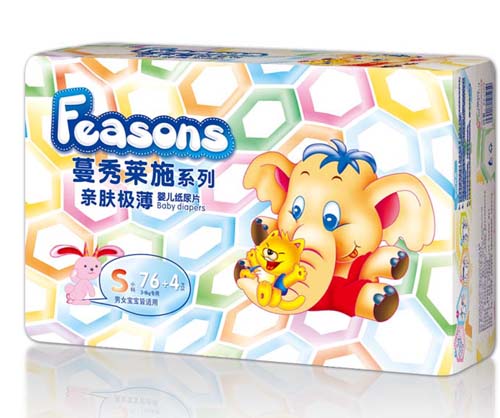 Feasons親膚極薄yinge紙尿片S碼