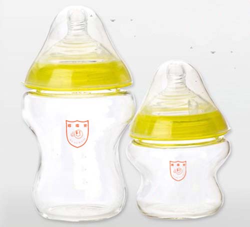 嘟嘟樂(lè)新生兒高硼硅玻璃奶瓶