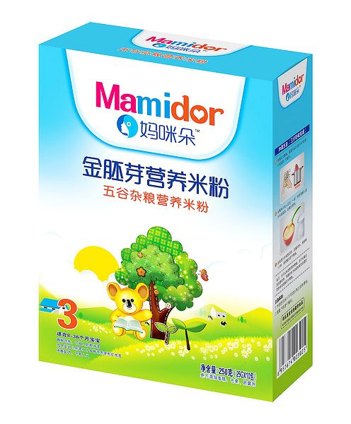 媽咪朵金胚芽五谷雜糧營養(yǎng)米粉(盒裝)