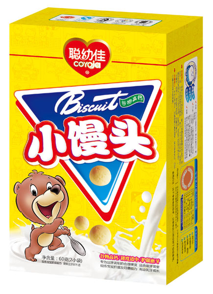 聰幼佳谷物高鈣小饅頭