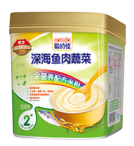 聰幼佳深海魚肉蔬菜全營養(yǎng)配方米粉