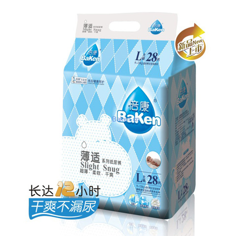 倍康薄適系列yinge紙尿褲L碼