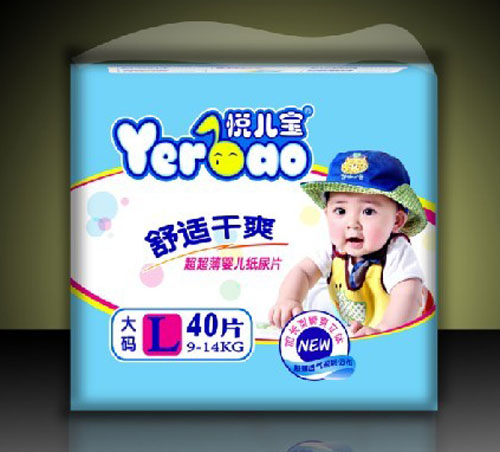 悅兒寶超薄干爽尿片L碼