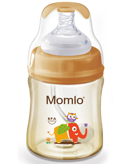 苗苗樂寬口弧形PPS奶瓶150ML