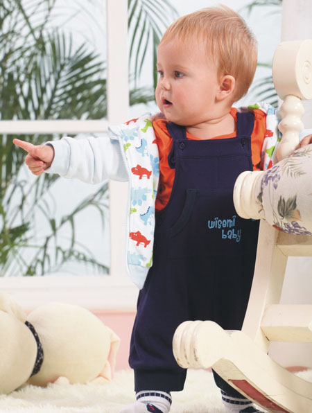 威斯米寶寶背帶褲