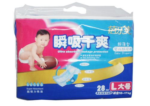 蓓樂爽瞬吸干爽L大號yinge紙尿褲