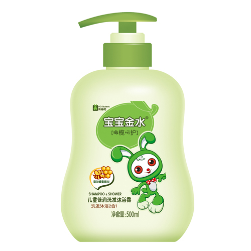 寶寶金水兒童倍潤洗發(fā)沐浴露500ML