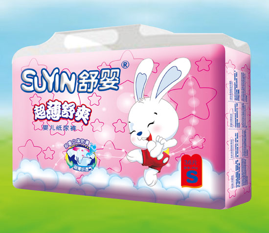 舒嬰超薄舒爽yinge紙尿褲S碼36片