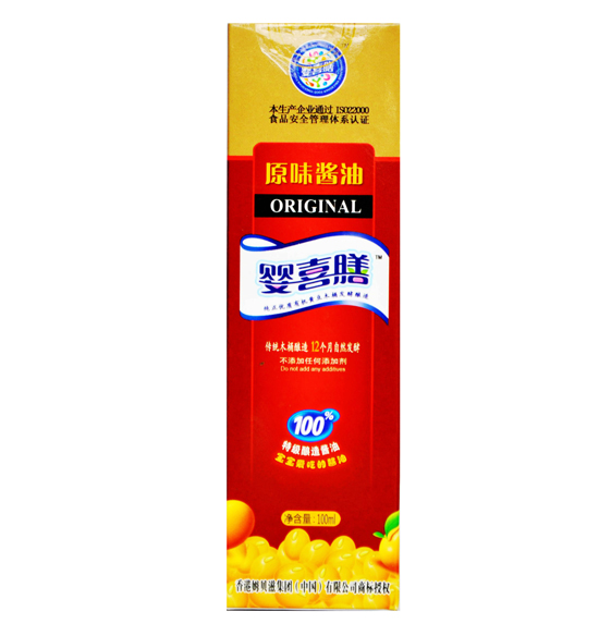 嬰喜膳yingye有機原味醬油