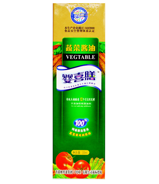 嬰喜膳yingye有機蔬菜醬油