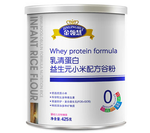 金領(lǐng)慧益生元小米配方乳清蛋白谷粉