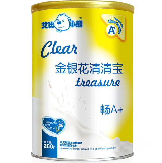 艾比小熊金銀花清清寶聽裝