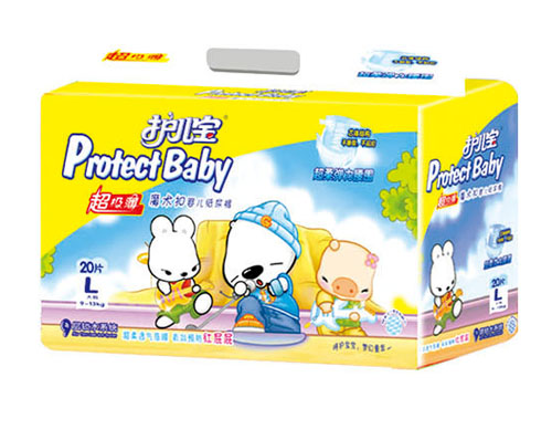 護兒寶超級薄彈力yinge紙尿褲L碼20片