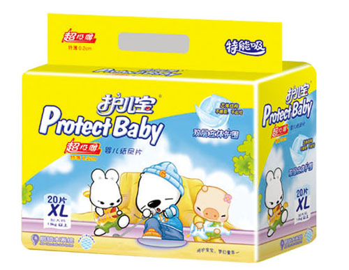 護(hù)兒寶超級(jí)薄yinge紙尿片XL碼20片