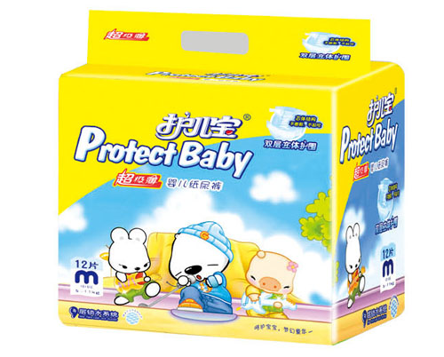 護(hù)兒寶超級薄yinge紙尿褲M碼12片