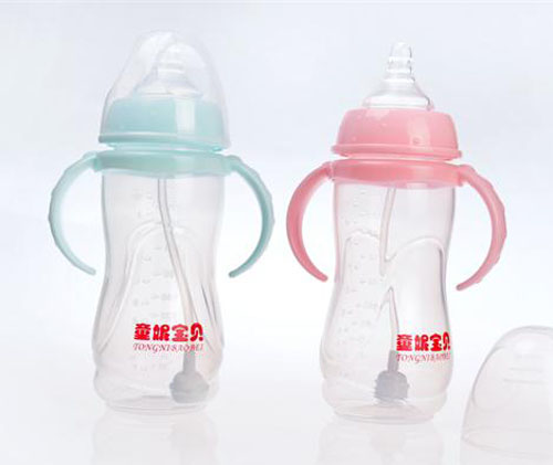童妮寶貝帶手柄yinge奶瓶