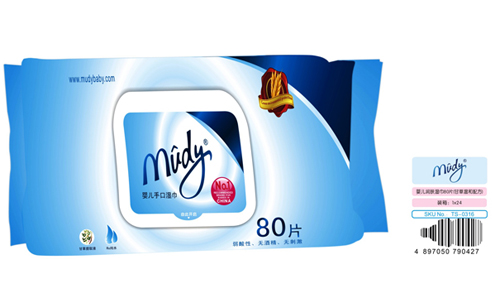 麥地yinge潤膚濕巾80片(甘草溫和配方)