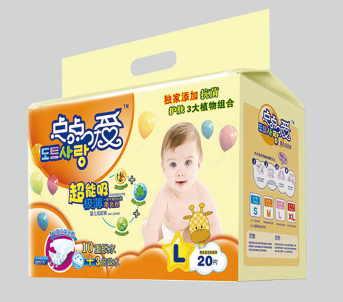 點點愛超能吸極薄yinge紙尿褲L碼