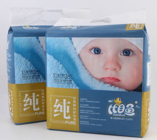 比目魚(yú)加棉快吸純品質(zhì)嬰兒紙尿褲XL碼38片