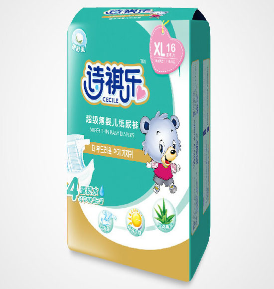 詩(shī)祺樂(lè)超級(jí)薄yinge紙尿褲(大包)XL碼