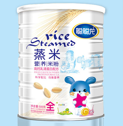 聰聰龍高鈣乳清蛋白配方蒸米營(yíng)養(yǎng)米粉全段聽(tīng)裝