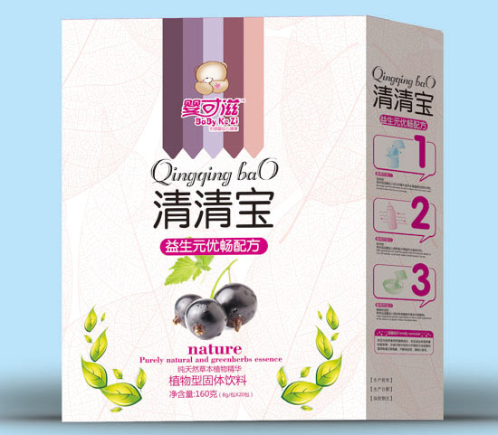 嬰可滋益生元優(yōu)暢清清寶盒裝
