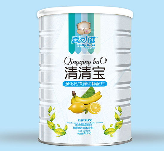 嬰可滋強(qiáng)化鈣鐵鋅優(yōu)暢清清寶聽裝