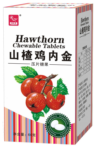 同和堂山楂雞內金壓片糖果