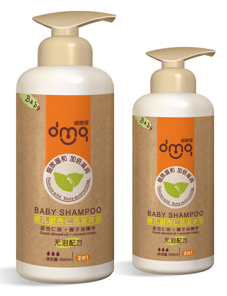 哆咪奇yinge甜杏仁洗發(fā)沐浴二合一