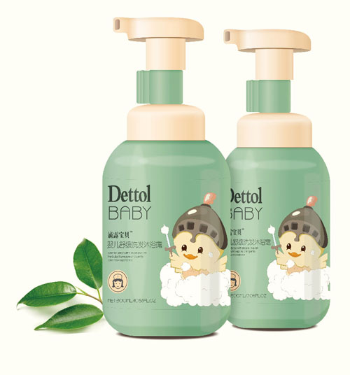 滴露寶貝yinge舒緩洗發(fā)沐浴露