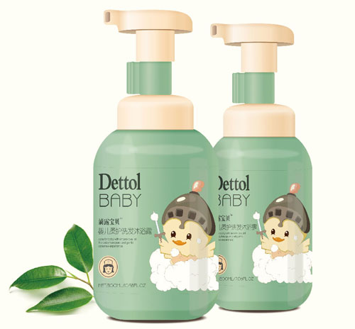 滴露寶貝yinge柔護(hù)洗發(fā)沐浴露