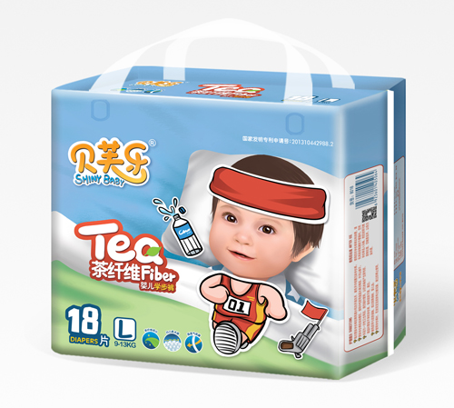 貝芙樂(lè)茶纖維yinge學(xué)步褲L碼18片