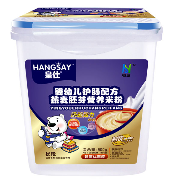 皇仕yingye護腸配方燕麥胚芽營養(yǎng)米粉