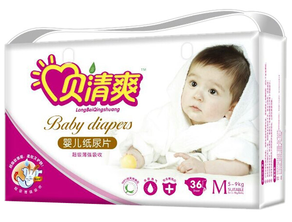 貝清爽超級薄yinge紙尿片M36片